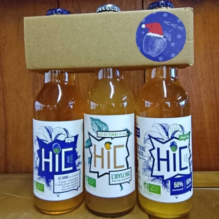 coffret découverte 2 cidres / 1 jus