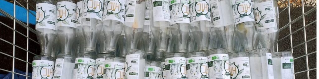 bandeau actu nettoyage bouteilles verre